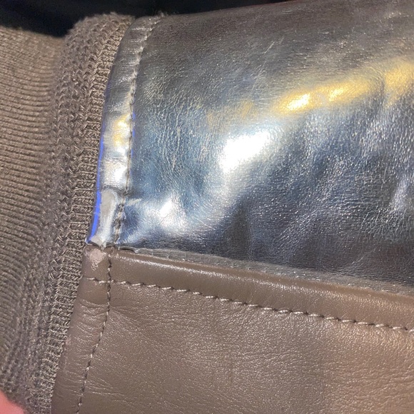 Acne Studios Brown Leather Jacket (48)